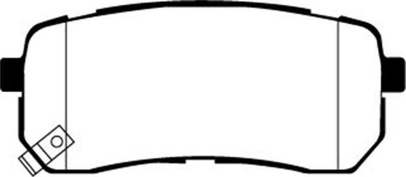 EBC Brakes Greenstuff 6000 Series Truck/SUV Brake Pads - FMSI ID D1302 DP61814