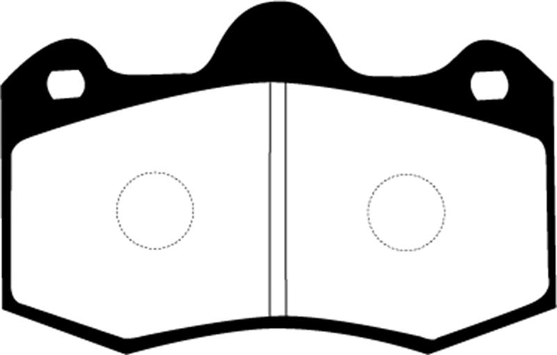 EBC Brakes Redstuff Ceramic Low Dust Brake Pads DP3036C
