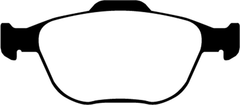 EBC Brakes Redstuff Ceramic Low Dust Brake Pads - FMSI ID D970 DP31641C