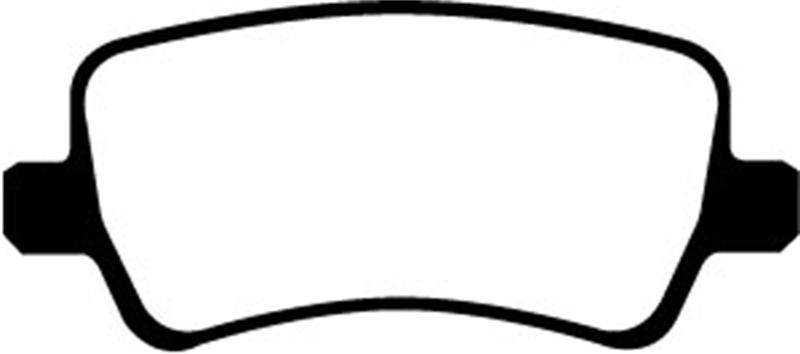 EBC Brakes Redstuff Ceramic Low Dust Brake Pads - FMSI ID D1307 DP31934C