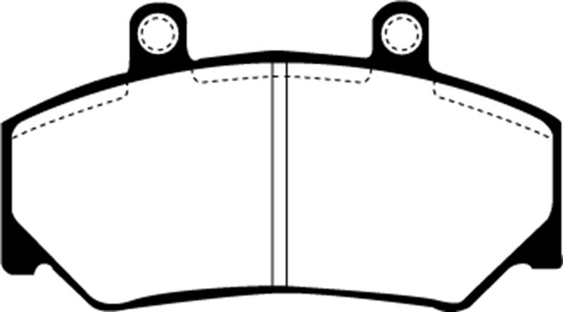 EBC Brakes Ultimax OEM Replacement Brake Pads UD492