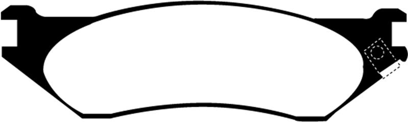 EBC Brakes Ultimax OEM Replacement Brake Pads UD758