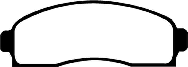 EBC Brakes Ultimax OEM Replacement Brake Pads UD833