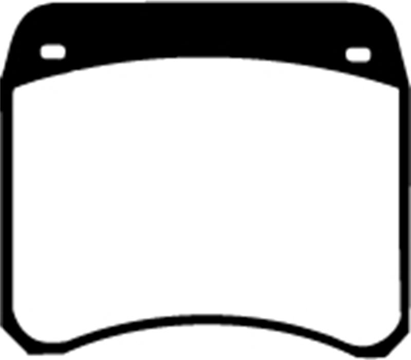 EBC Brakes Yellowstuff 4000 Series Street/Track Brake Pads DP4128R