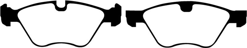 EBC Brakes Yellowstuff 4000 Series Street/Track Brake Pads - FMSI ID D1061 DP41493R