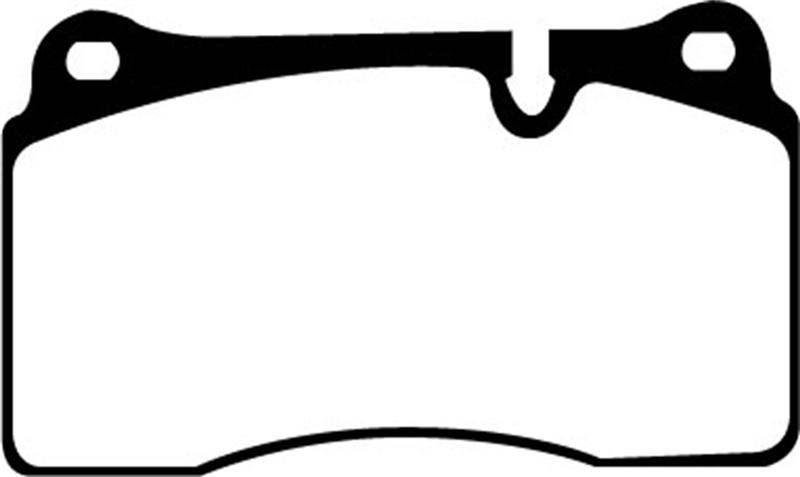 EBC Brakes Yellowstuff 4000 Series Street/Track Brake Pads - FMSI ID D1263 DP41922R
