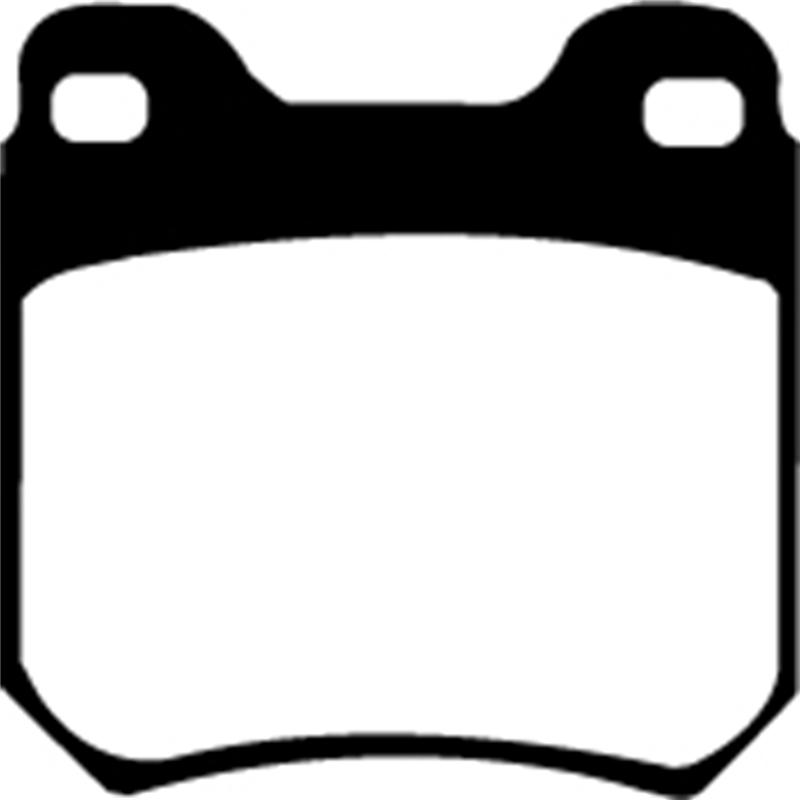 EBC Brakes Yellowstuff 4000 Series Street/Track Brake Pads - FMSI ID D709 DP4675R