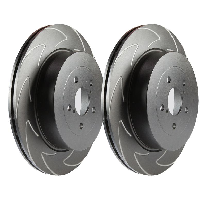 EBC Brakes BSD Series Sport Rotor w/Ultra Quiet V Slot - Set of 2 Rotors BSD7091