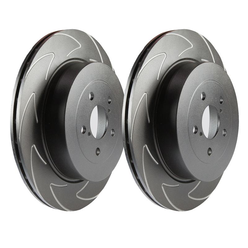 EBC Brakes BSD Series Sport Rotor w/Ultra Quiet V Slot - Set of 2 Rotors BSD7319