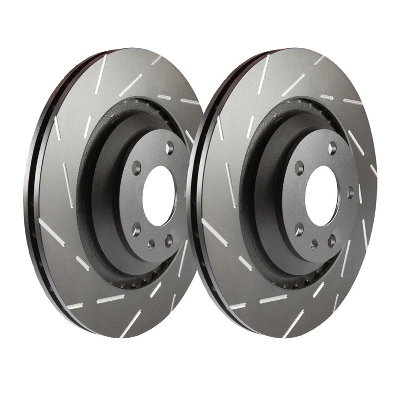 EBC Brakes USR Series Sport Slotted Rotors - Set of 2 Rotors USR1010