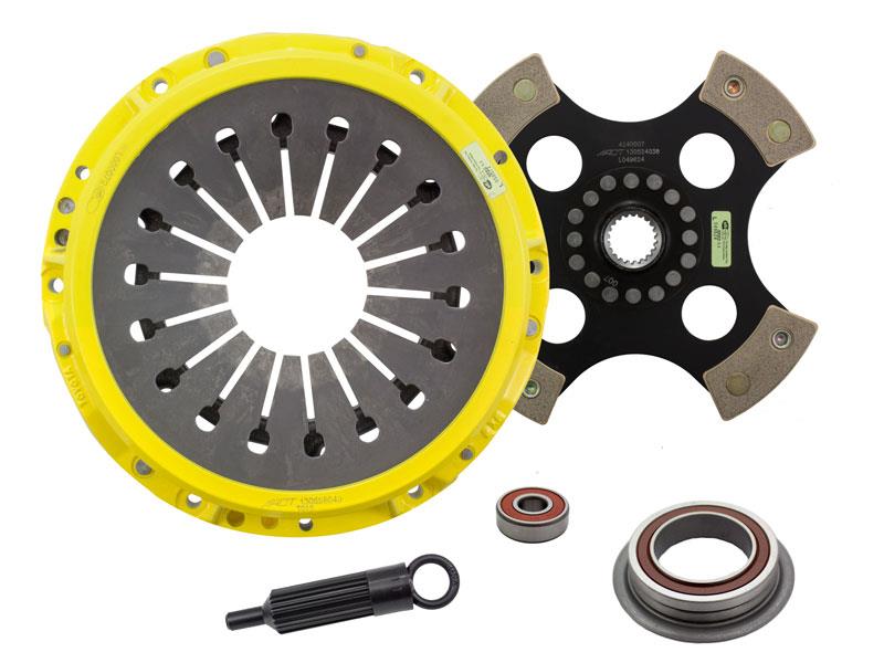 ACT HD Clutch Kit - 4 Puck Solid Disc (R4) TS2-HDR4