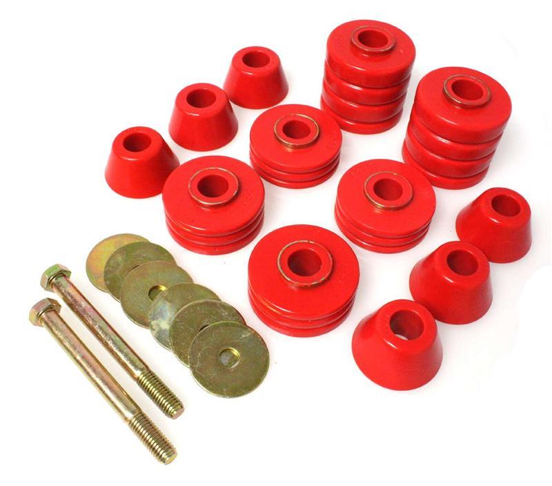 Energy Suspension Body Mount Set - 1in Body Lift 2.4108R