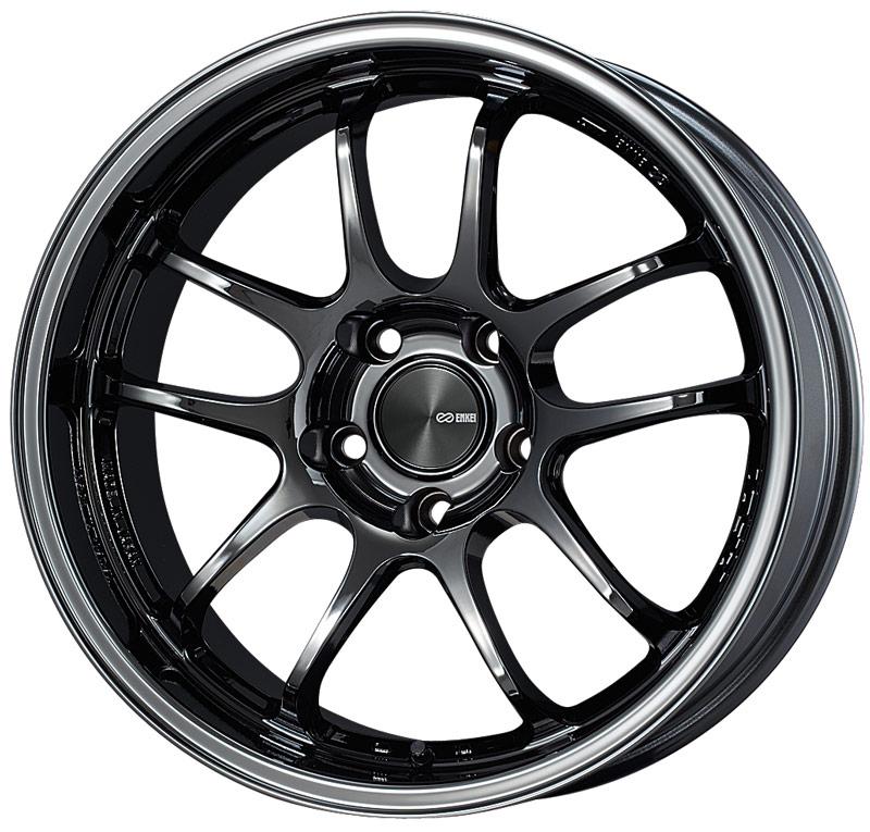 Enkei PF01 EVO Lightweight Racing Series Wheels 489-790-6512SBK