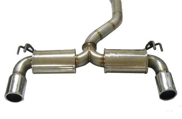 ETS Catback Exhaust System - w/o Y-Pipe GTR-EXHAUST-SS