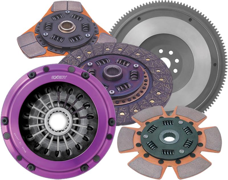 EXEDY Racing Clutch Hyper Multi Disc Assembly (A/B/C) - Rigid Disc - Fits NSR200 & NSR300 DM02R