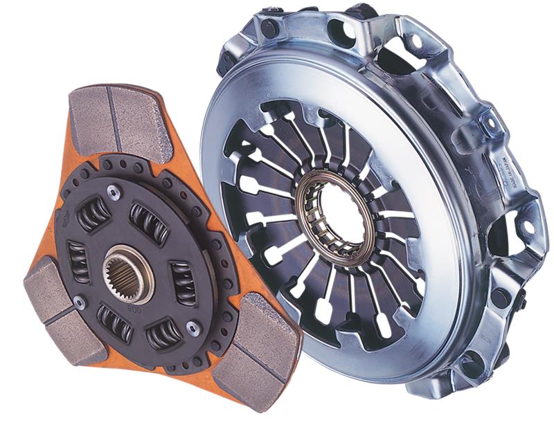 EXEDY Racing Clutch Stage 2 Cerametallic Clutch - Paddle Style Disc - Includes Hydraulic CSC Slave Cylinder 07956PCSC