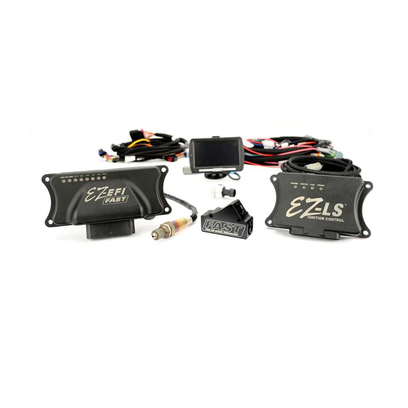 FAST EZ-EFI 2.0 Self Tuning Engine Control System - Carb-to-EFI Master Kit - w/ Inline Pump 30402-KIT