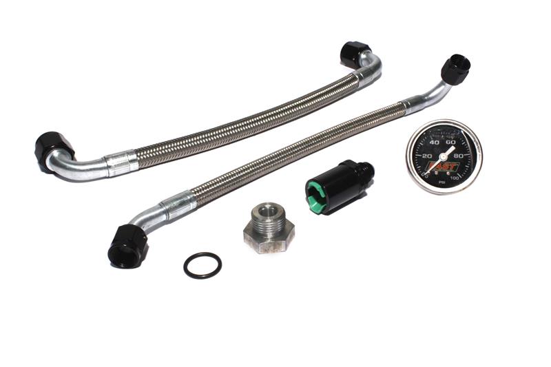 FAST Carb Spacer Kit, 1" Aluminum 30246