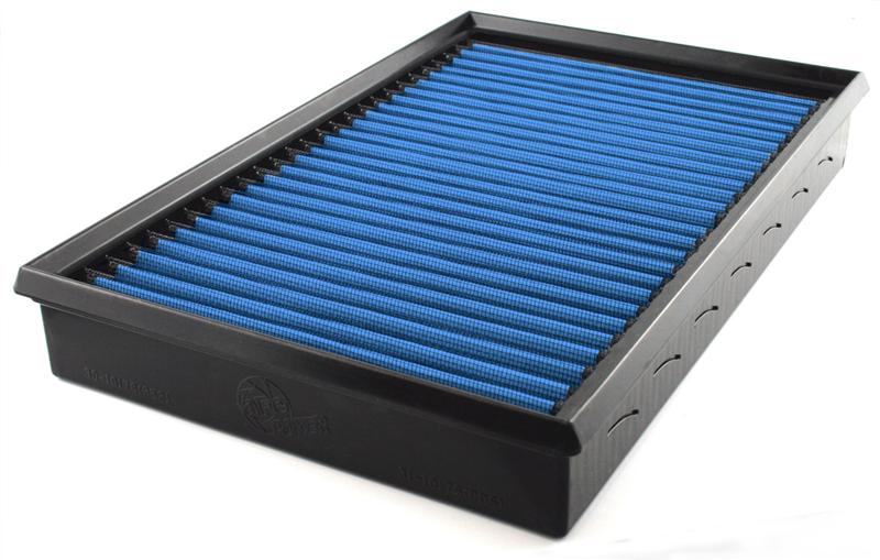 aFe Magnum FLOW Pro DRY S Universal Air Filter - Non-Oiled - 2-1/2 F x 6 B x 5-1/2 T x 5 H in. - w/ 3/8 in Hole - Conical 21-90022