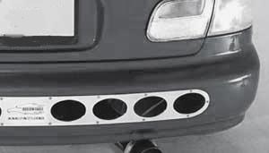 Golden Eagle Bumper Diffuser - 1 Piece GBD100