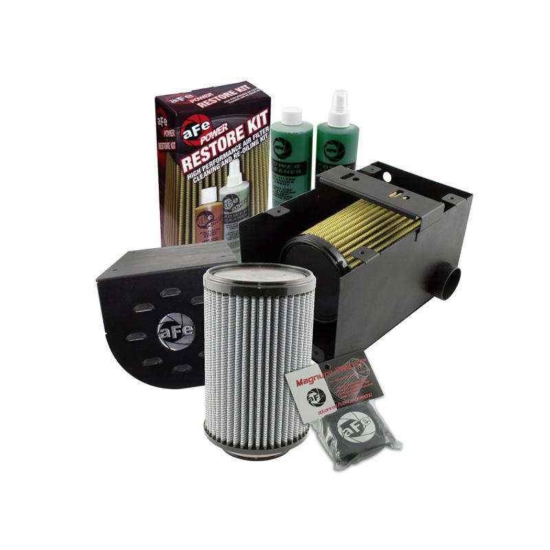 aFe Aries Powersport Stage-2 PRO GUARD7 Air Intake System - Incl. PreOiled Air Filter/1-Piece Powdercoat Housing/Pre-Filter 85-10034