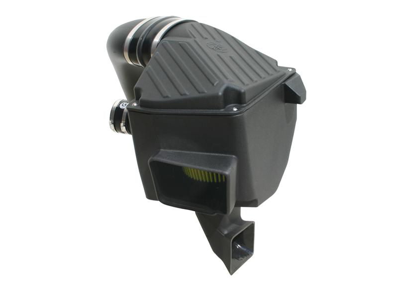 aFe Momentum Pro 5R Air Intake System - Incl. Air Filter/1-Piece Sealed Housing w/Sight Window/CAD Designed Intake Tube/Horz. Louvers - +11 HP/+15 Lbs. x Ft. Torque 54-82202