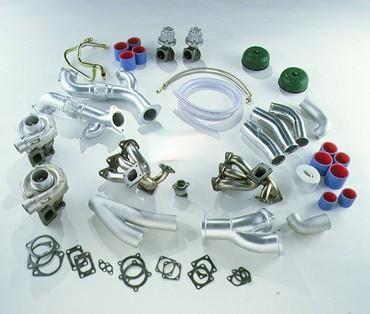 HKS GT570 > GT600 Upgrade Kit, Include Fuel Pump x2, FPR, Super Finisher & GT600 Emblem 14033-AN009