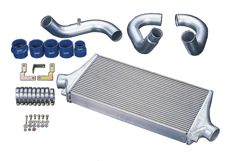 HKS R Type Intercooler, GT1000 2 Core Front Mount, Requires Piping Kit (13002-AN003) 13001-AN015