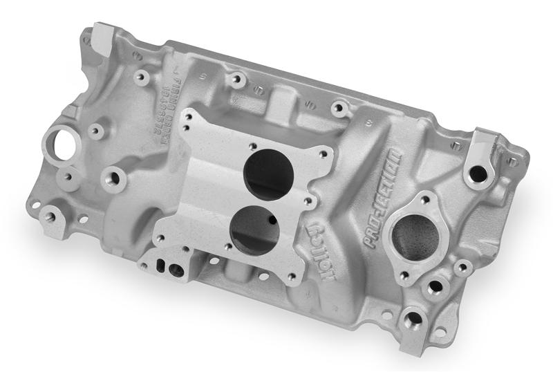 Pro-Jection TBI Intake Manifold - High Rise Dual Plane Design w/ EGR Provisions - For 1962-1986 262ci-400ci, 1987-later with Aluminum Heads 300-49