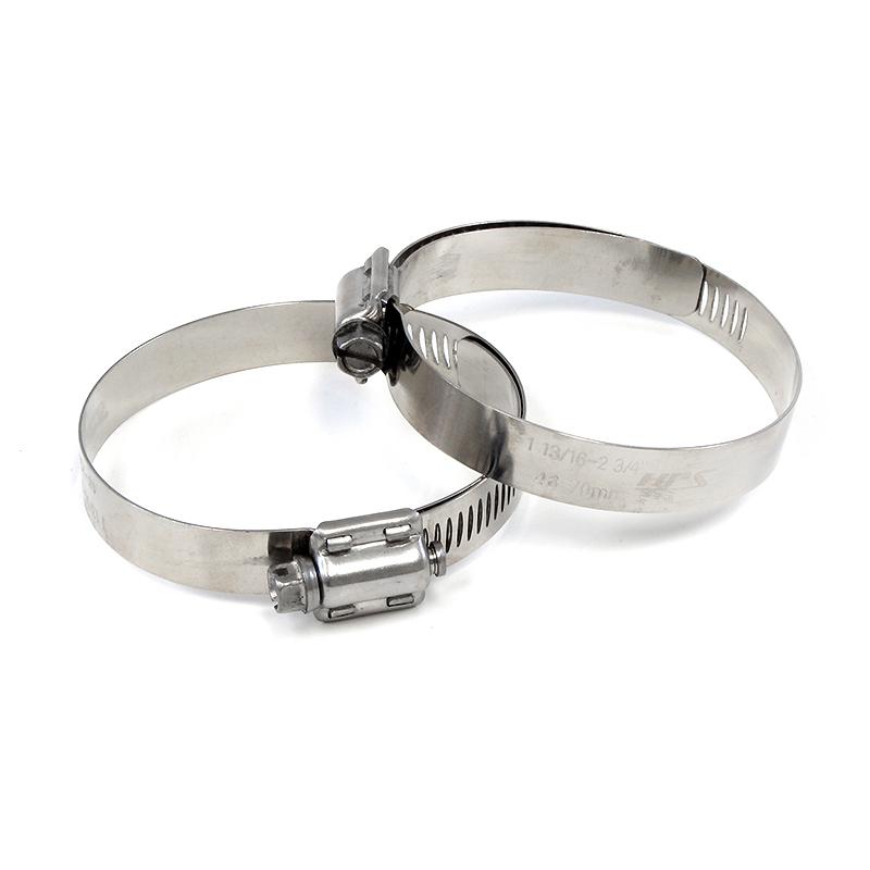 HPS Performance Products Worm Gear Clamp w/ Liner - 10 Pack SSWC-46-70x10