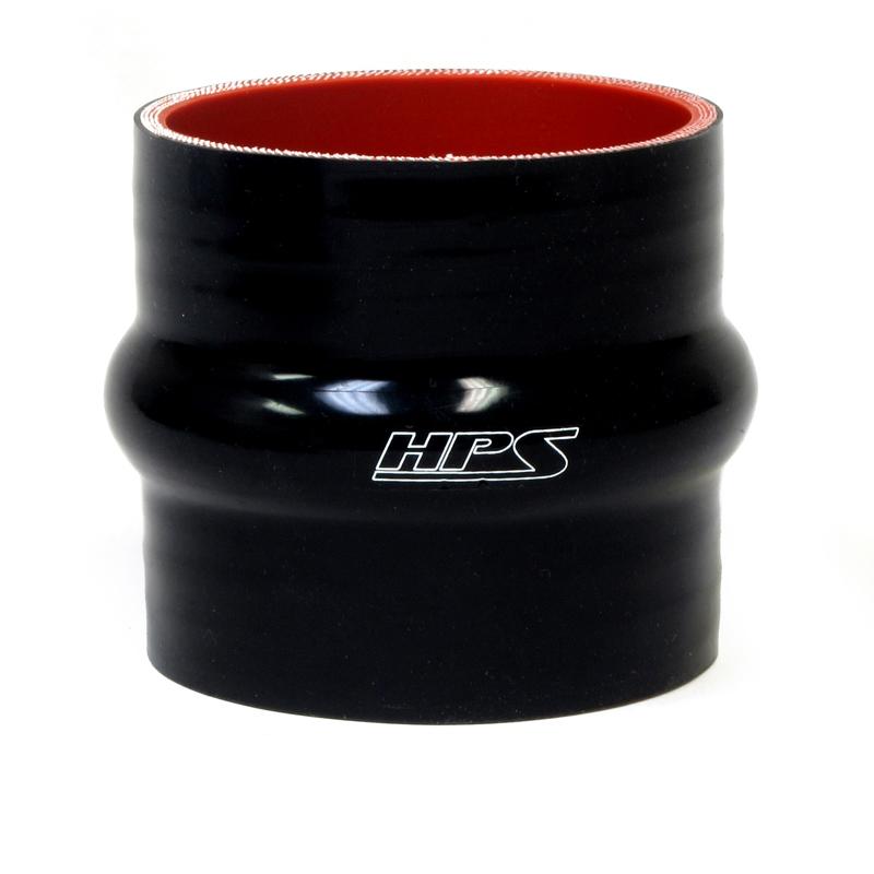 HPS Performance Products Silicone Hump Coupler Hose - 4-ply Reinforcement HTSHC-225-BLK