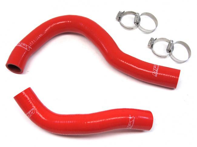 HPS Performance Products Radiator / Heater Hose Set - Does Not Include Hoses for Model Equipped w/ Rear Heater 57-1654-RED