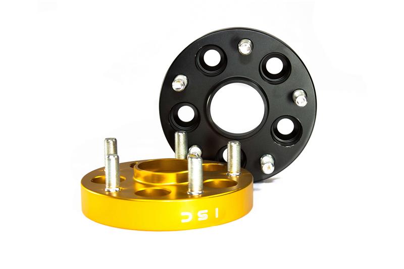 ISC Suspension 5x100 to 5x114 Wheel Adapters - Fits Most 93+ Subarus w/ 5x100 Bolt Pattern - Sold In Set of 4 WA25B