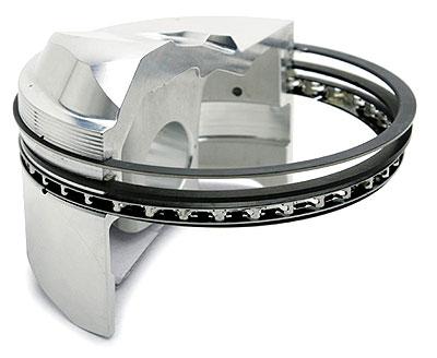 JE Pistons Top Ring - Carbon Steel - Chrome - Barrel Face - Back Cut - Neutral H13465-0-1.2CUS