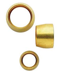 Aeroquip Replacement Brass Ferule/Sleeve - 6 Per Package FCM2432