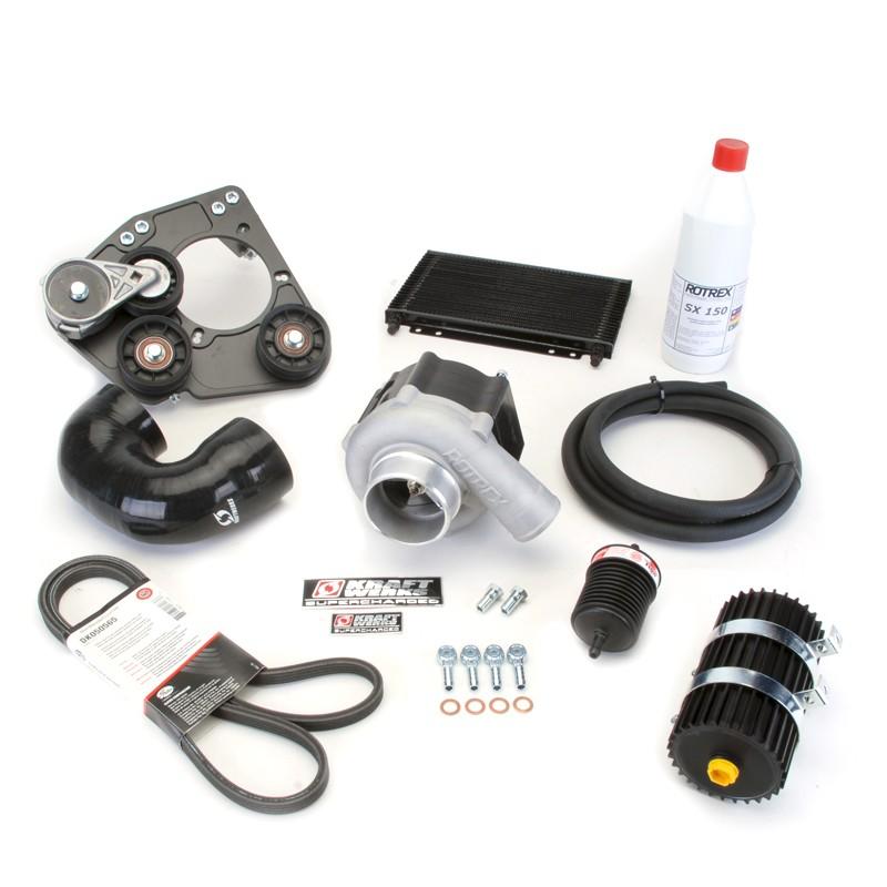 Kraftwerks Supercharger Race System - Rotrex C30-94 Supercharger - Incl Supercharger, Pulley, Bracket, Oil Reservoir & Cooler, & Oil Lines - NO Intercooler or Piping - Please Contact for Proper Sizing 150-05-0030D