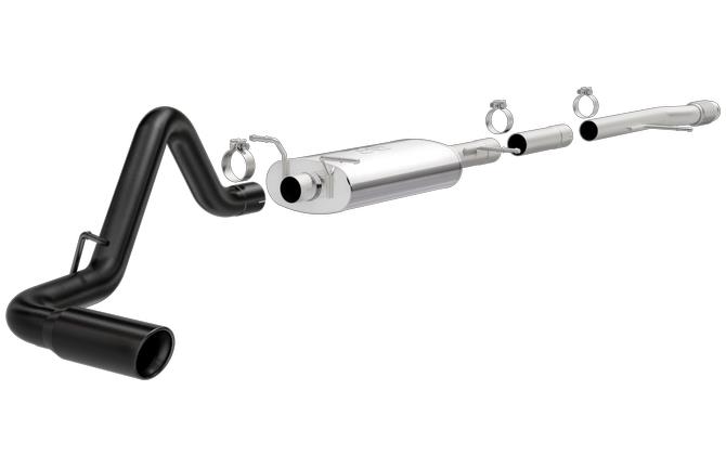 MagnaFlow MF Black Series - Cat-Back Exhaust - Dual Split Rear Exit 19327