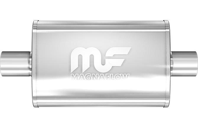 MagnaFlow Universal Straight Through Muffler - Y-Collector 12587