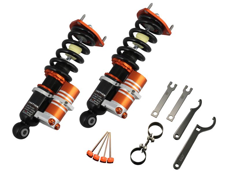 Ksport Circuit Pro 3 Way Adjustable Damper System - Includes Front Camber Plates CAC030-C3