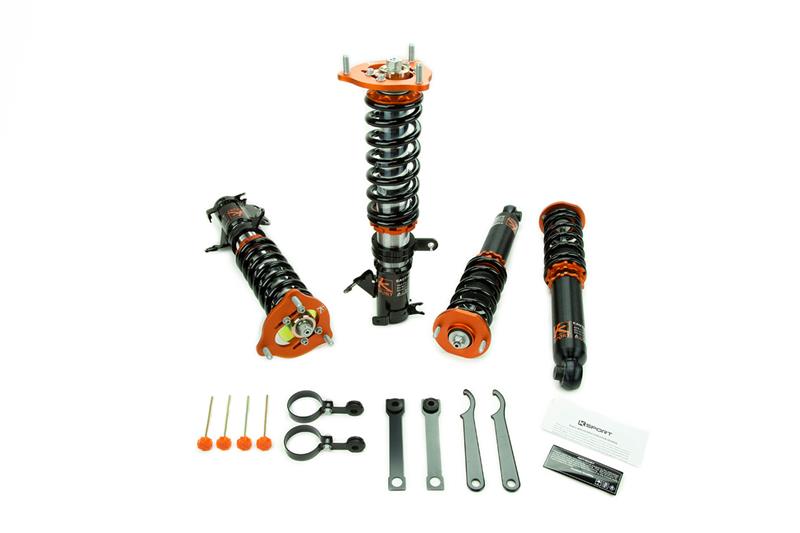 Ksport Rally Spec AR Damper System - Includes Front/Rear Camber Plates - True Rear Coilover CBM024-AR