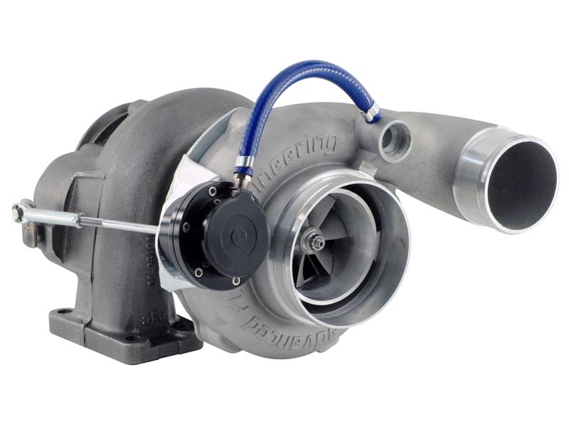 aFe BladeRunner Street Series Wastegate Actuator - Fully Adjustable OE Replacement - Direct Bolt-On - Hard Coated Black Stamped Steel 46-60068