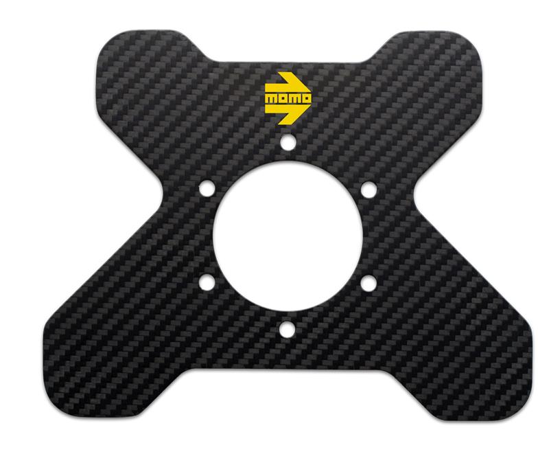 MOMO Steering Wheel Carbon Plate - For use w/ 4 Buttons CARBONPLATE