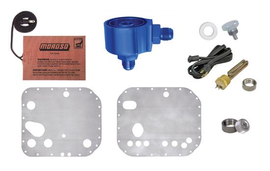Moroso Dust Shield - For GM LS w/ manual transmission using an aftermarket oil pan 71162