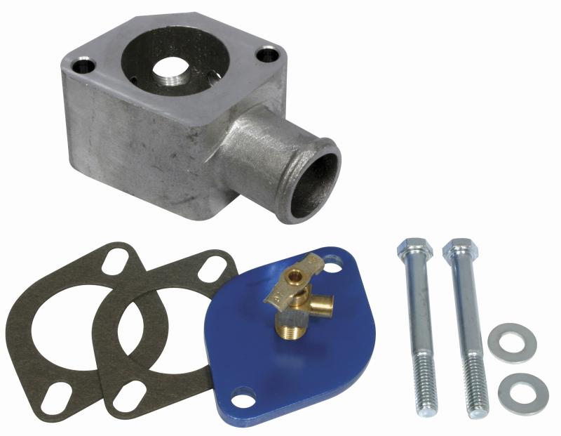 Moroso Water Neck Bleeder Kit - Billet Aluminum - For Chevy Apps 63431