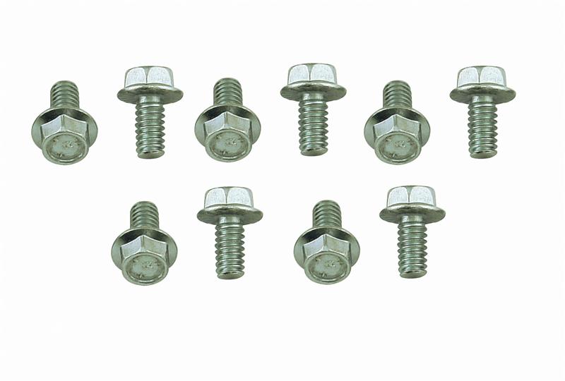 Mr Gasket Timing Cover Bolts - 1/4in-20 x 0.5in (10 Bolts & Nuts) 6090MRG