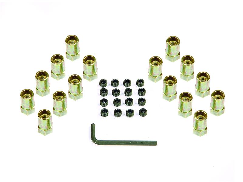Mr Gasket Rocker Arm Stud Pinning Set - Includes (16) Roll Pins & (1) Special 5in32in Drill Bit 806G