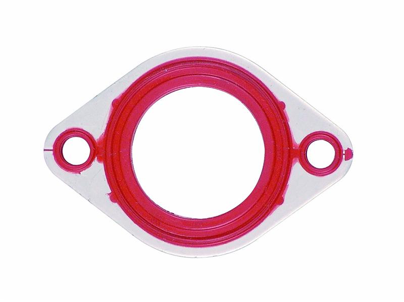 Mr Gasket Thermostat Gasket - Molded Silicone w/ Aluminum Carrier 737G