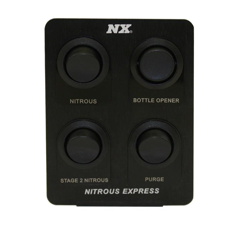 Nitrous Express Handle Bar Switch Mount - 7/8in Bar & Switches Off to Left Side 15801P