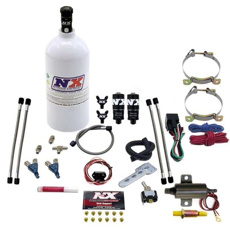 Nitrous Express Two Cylinder Piranha System (V-Twins) 60022-00P