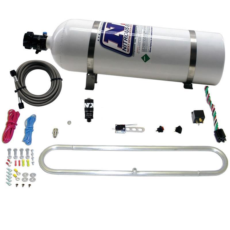 Nitrous Express Dual N-Tercooler Ring System - Incl (2) 6in x 6in Rings 22200-00